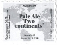Pale Ale Two continents