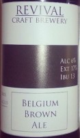Belgium Brown Ale